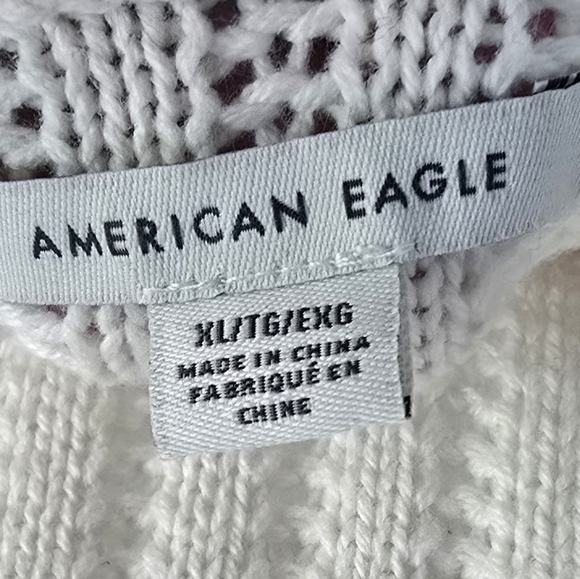 American Eagle Outfitters Women's Ivory Cardigan - Picture 2 of 2